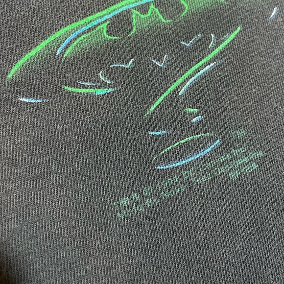 Rare Vintage 1995 BatMan Forever The Riddler T-Shirt - Picture 4 of 5